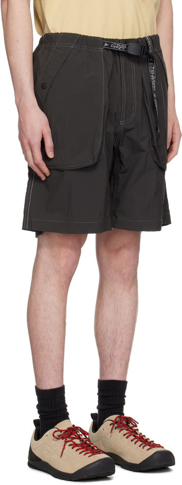 Šortky and wander Gramicci Edition Brushed Nylon Shorts Zelené | GUP5-S3002-M, 1