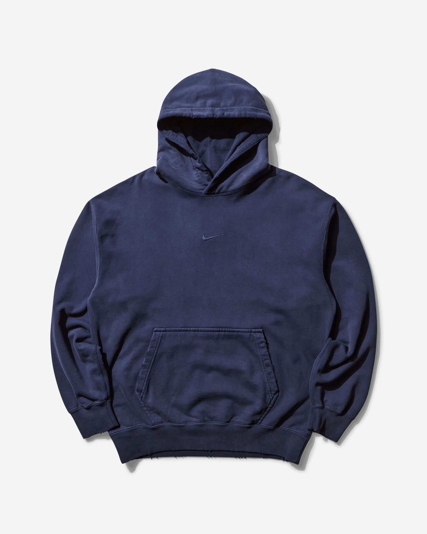 Mikina Nike Solo Swoosh French Terry Hoodie Navy | IB8749-451, 0