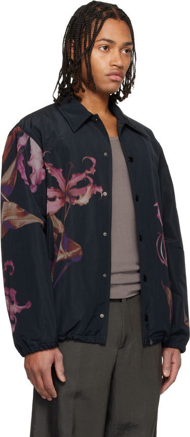 Bunda Dries Van Noten Dries Van Noten Floral Printed Collared Jacket Rôznofarebný | 252-020575-2069, 1