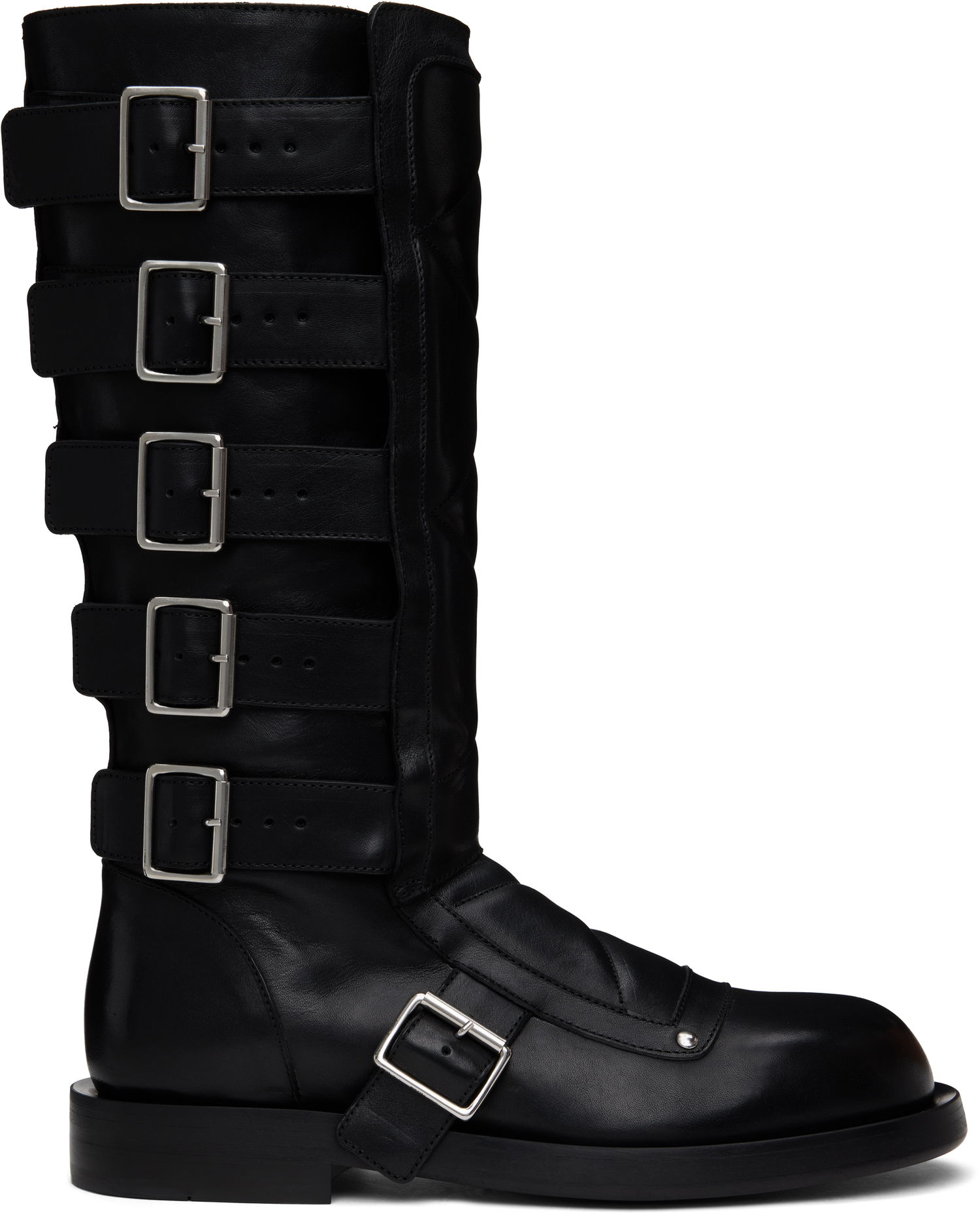 Oblečenie Ann Demeulemeester Ann Demeulemeester Jace Biker Boots Čierna | 2402-M-R23-LT141-099, 0