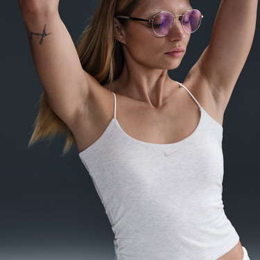Tielko Nike Nike Sportswear Chill Knit Slim Fit Tank Top Biela | FN3685-051, 2