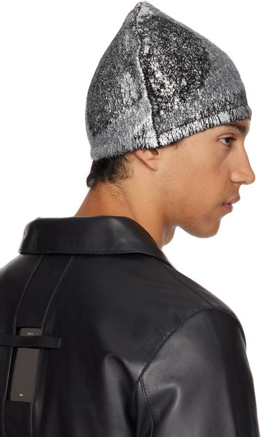 Kulicha HELIOT EMIL HELIOT EMIL Scintilla Reversible Beanie Šedá | AW25_16_132_BLK01, 2