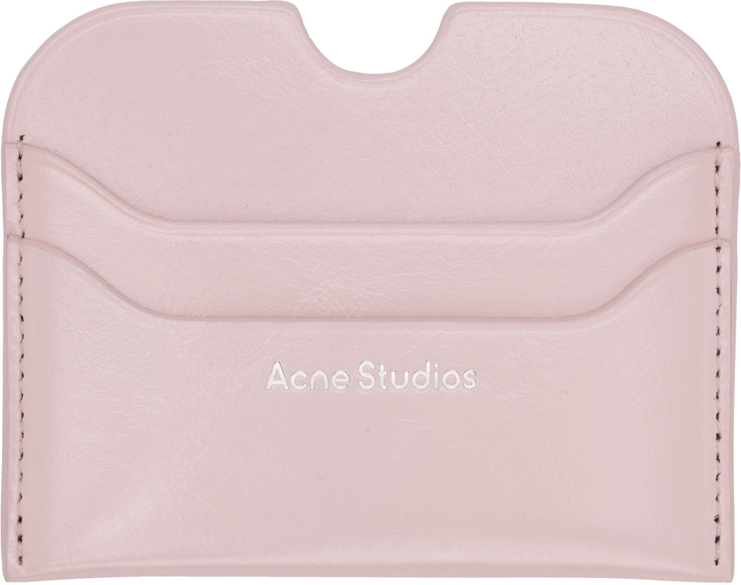 Peňaženka Acne Studios Acne Studios Leather Card Holder Ružová | CG0274-, 0