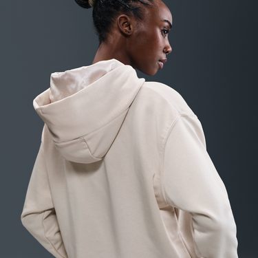 Mikina Nike A'ja Wilson Cropped Basketball Hoodie Béžová | HM7707-008, 3