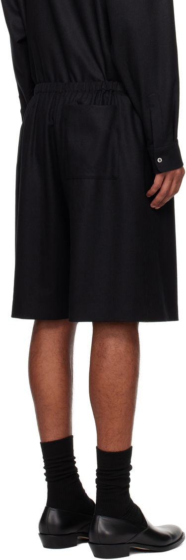 Šortky The Row Aimir Black Wool Shorts Čierna | 779-W3301, 2
