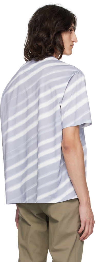 Tričko Paul Smith Paul Smith Morning Light Stripe T-Shirt Šedá | M1R-110Y-MP4287-40, 2