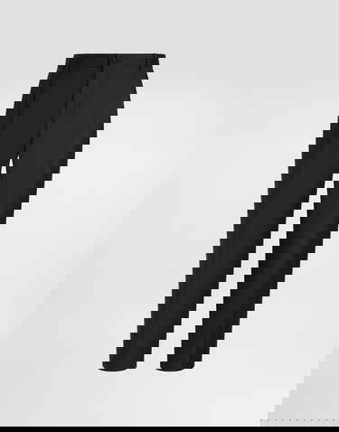 Nohavice Dolce & Gabbana Virgin Wool Trousers Čierna | GW0NETGK048V0687, 0