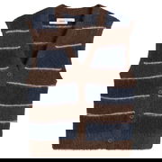 Sajeanne Hairy Knit Vest Top