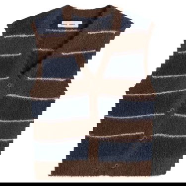 Vesta Samsoe Samsoe Sajeanne Hairy Knit Vest Top Rôznofarebný | F25400034-CLR002397, 0