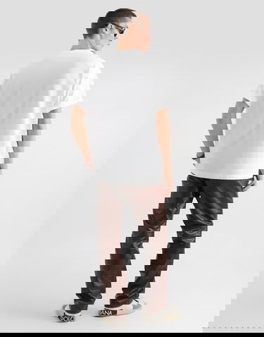 Tričko Dolce & Gabbana Jersey T-shirt With Embroidery Biela | G8PN9ZG7POPW0800, 2