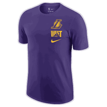 Tričko Nike Nike NBA Los Angeles Lakers T-Shirt Fialová | DX9924-504, 0