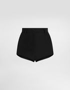 Wool Gabardine Shorts