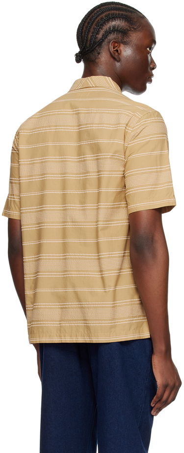Košeľa Universal Works Universal Works Minari Striped Shirt Béžová | P3064, 2
