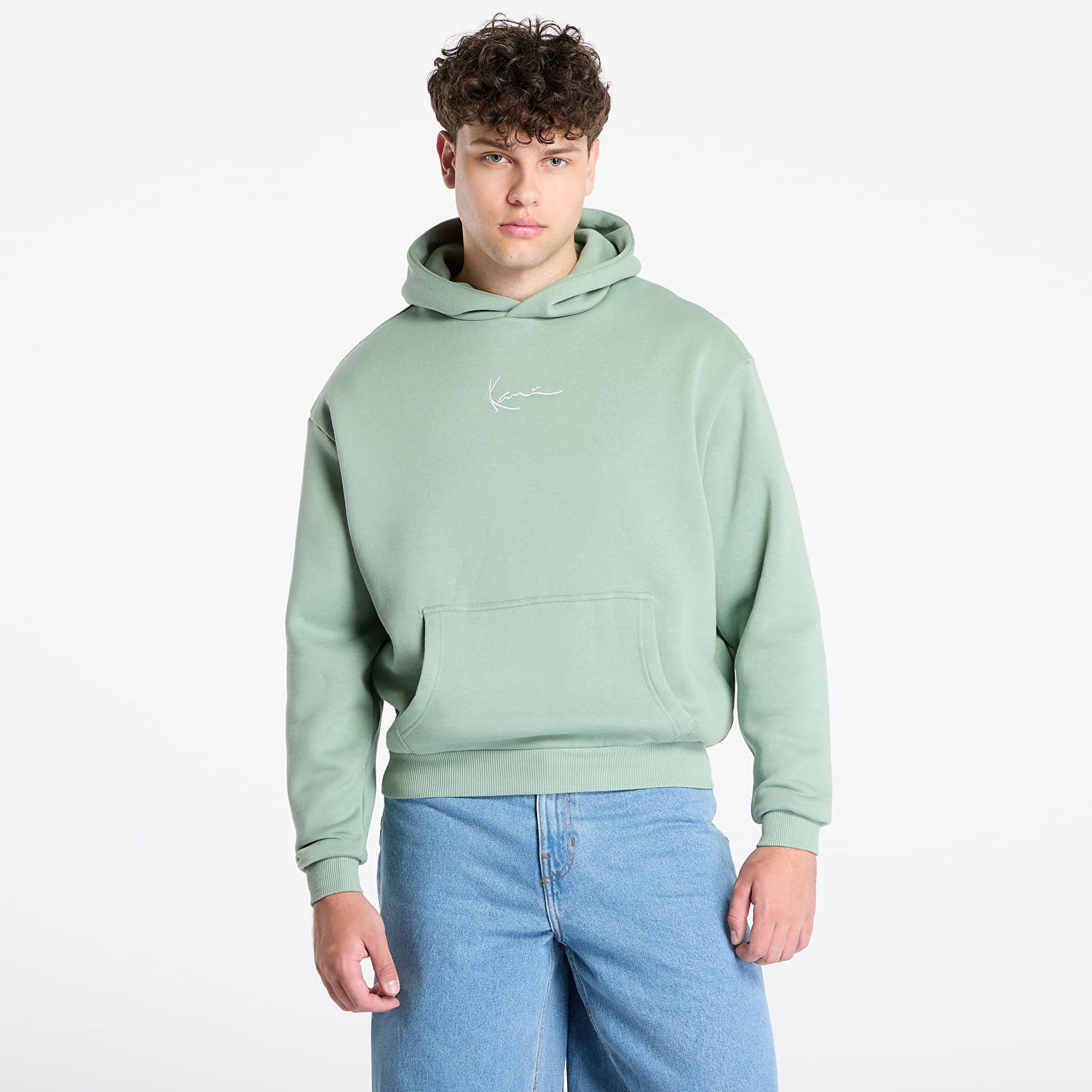 Mikina Karl Kani Karl Kani Small Signature Essential Hoodie Zelené | PD00008143, 0