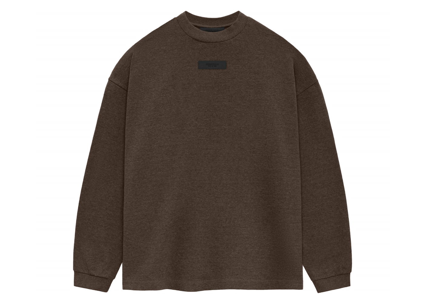 Tričko Fear of God Core Collection L/S Tee Heather Wood Hnedá | 125SU244202F, 0