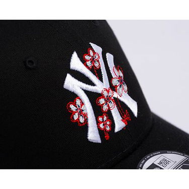 Šiltovka New Era 9FORTY MLB Flower Icon New York Yankees Black  One Size Čierna | 60435113, 3