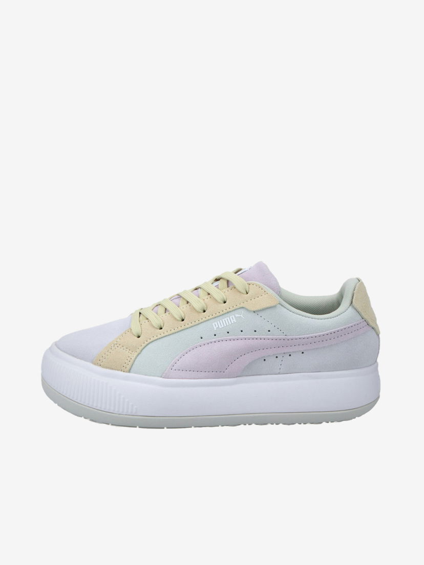 Tenisky a topánky Puma Suede Mayu Tenisky Šedá | 38311401_Ice Flow-Puma White-Nimbus Cloud