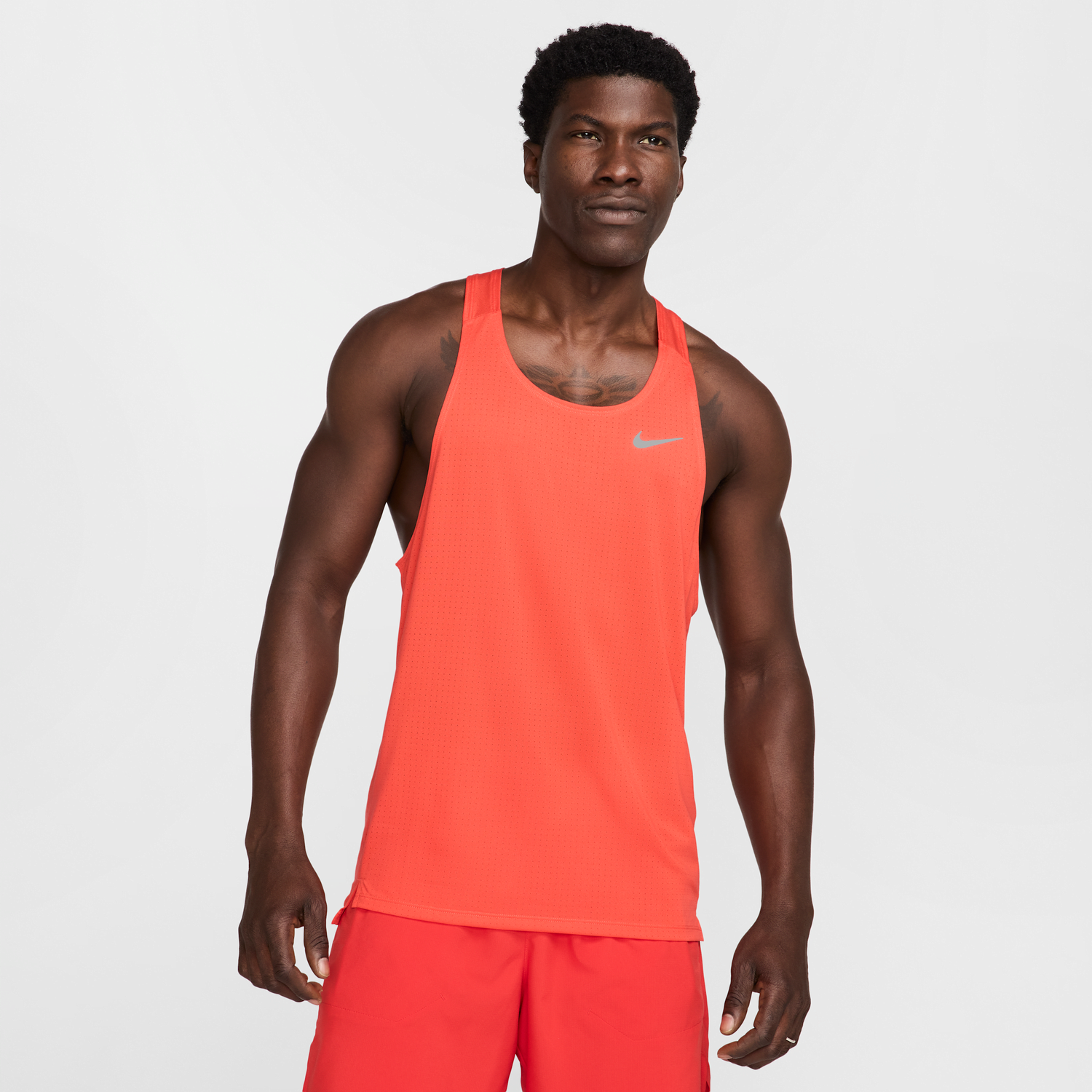 Tielko Nike Dri-FIT Fast Running Tank Top Červená | FN4229-696, 1