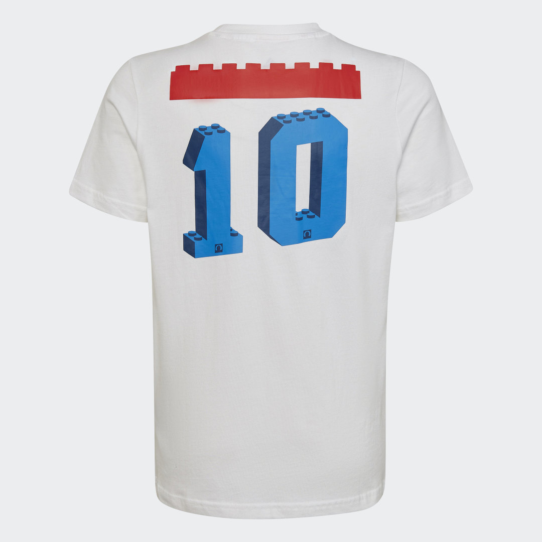 Tričko adidas Originals x LEGO® Football Graphic Tee Biela | HG2000, 1
