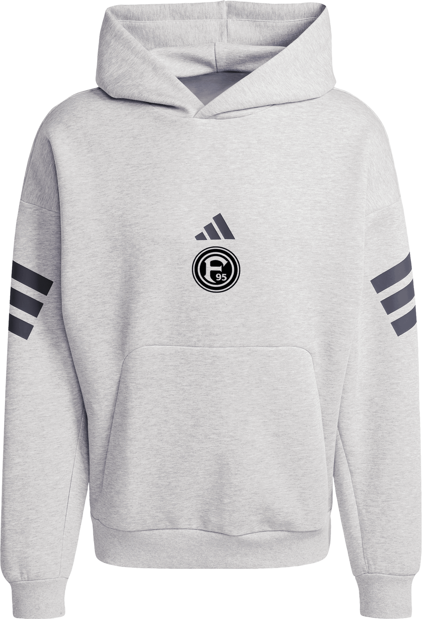 Mikina adidas Originals Fortuna Düsseldorf Pullover Graphic Hoody Šedá | 6f95jd4847, 0