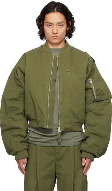 Bomber bunda Entire Studios Entire Studios A-4 Bomber Jacket Zelené | ESU-S25-1008-AR, 0
