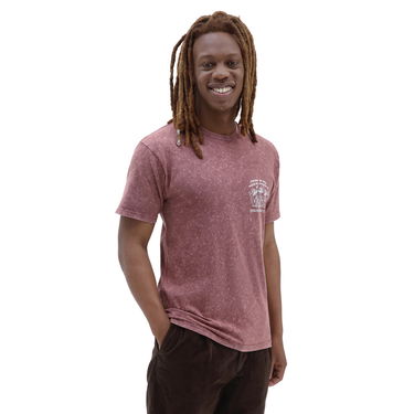Tričko Vans Plant Harmony Acid Washed Tee Vínová | VN0000M2ALI1, 2