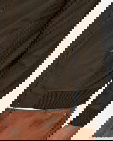 Bomber bunda Barbour Porton Waxed Jacket Zelené | BRCPS1009 634, 5