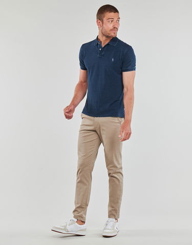 Polo tričko Polo by Ralph Lauren Cotton Polo Shirt Tee Navy | 710680784140, 3