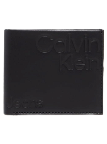 CALVIN KLEIN Monogram Soft Bifold Coin Wallet K50K509876 0GJ