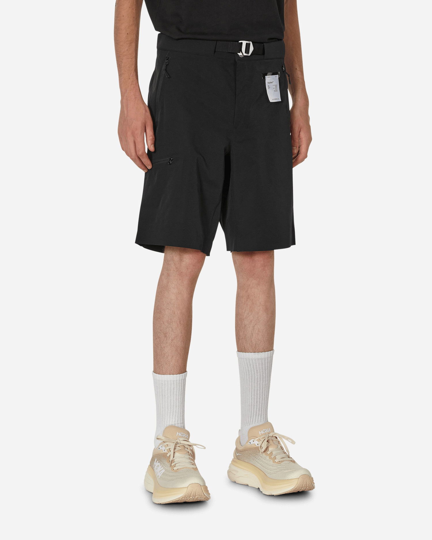 Šortky Satisfy PeaceShell™ Solotex® Hiking Shorts Čierna | 5249 BK-CO, 1