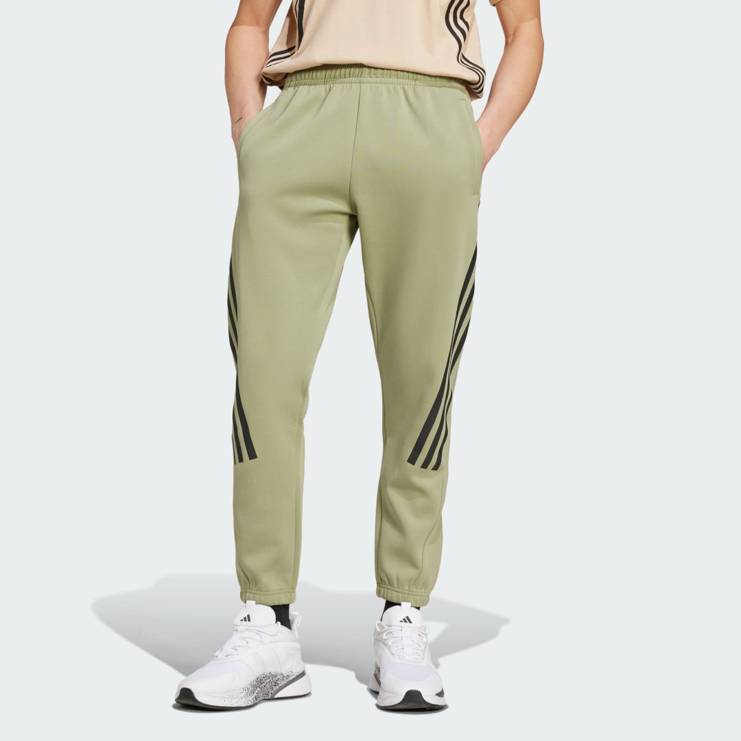 Tepláky adidas Performance Future Icons 3-Stripes Pants Zelené | IW8534, 0