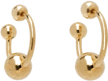 Náušnice Jean Paul Gaultier Jean Paul Gaultier Ball Piercing Earrings Žltá | 24/25-U-BO036-X053-92, 1