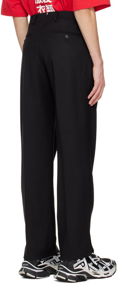 Nohavice VETEMENTS VTMNTS Pleated Trousers Čierna | VL14PA220B, 2