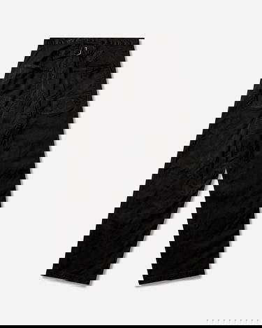 Nohavice Junya Watanabe Garment Dyed Nylon Pants Čierna | WP-P025-W25 1, 2