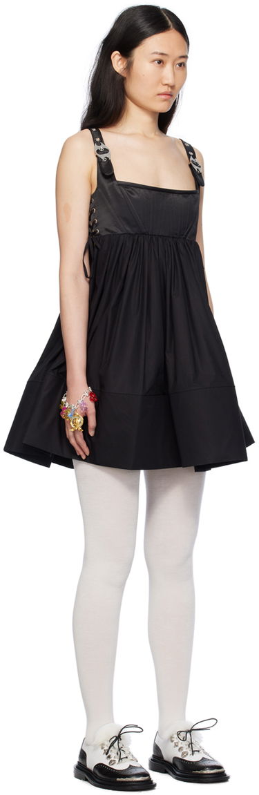 Šaty Chopova Lowena Bustier Minidress With Buckles Čierna | 1331, 1