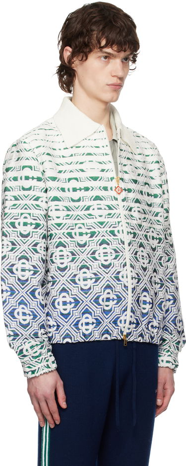 Bomber bunda Casablanca Casablanca Monogram Gradient Towelling Jacket Rôznofarebný | MPS25-JTP-306-01, 1
