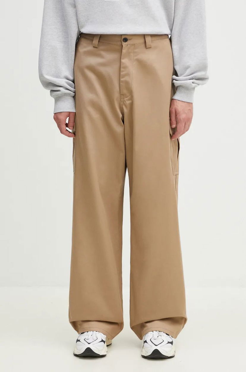 Cargo nohavice Ambush Travertine Cargo Pants Béžová | BMCF003F24FAB0016100