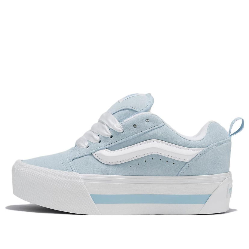 Tenisky a topánky Vans Knu Stack Vintage Satin Modrá | VN000CP6DRM