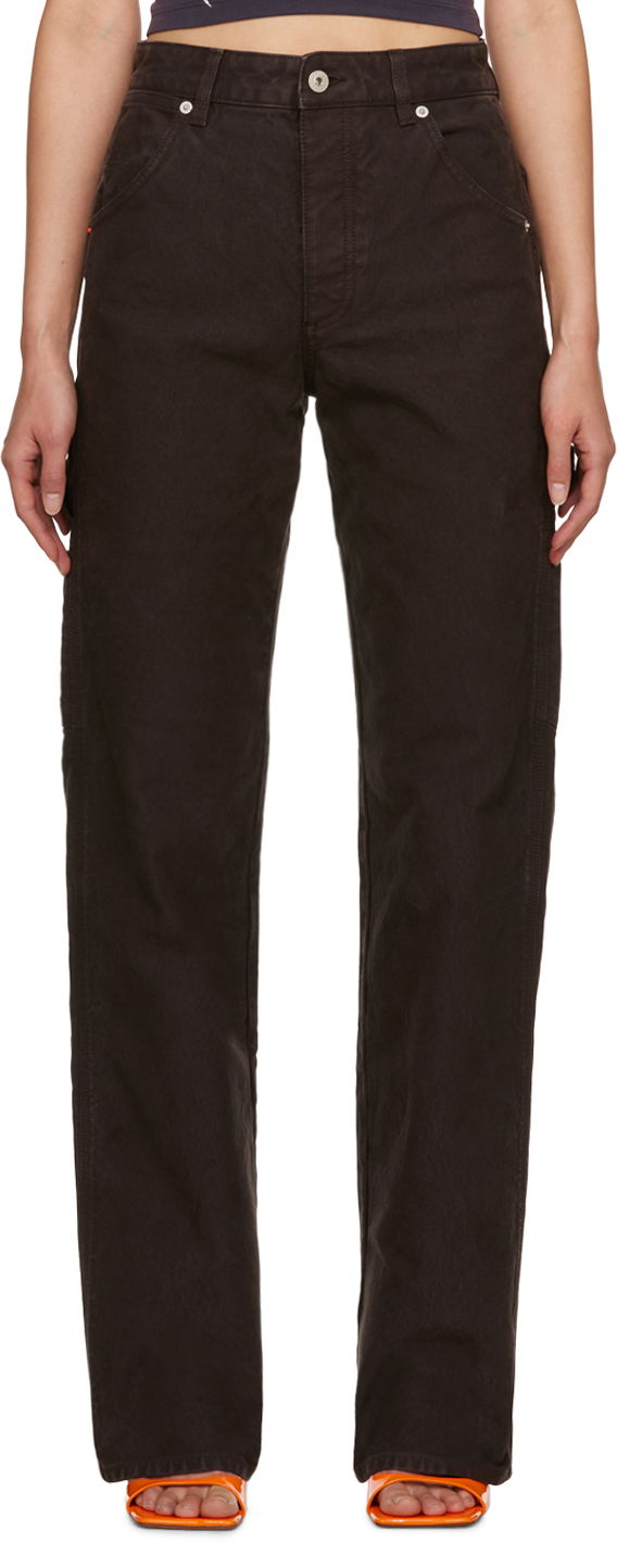 Nohavice HERON PRESTON Carpenter Trousers Hnedá | HWCA036F23FAB0026000, 0