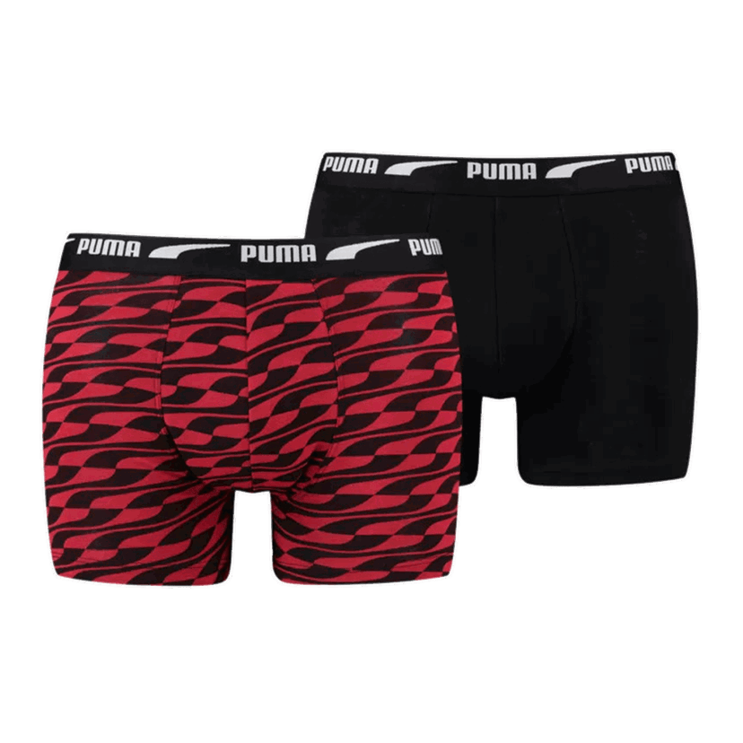 Boxerky Puma Formstrip Boxer Briefs, 2-Pack Čierna | 935785-04