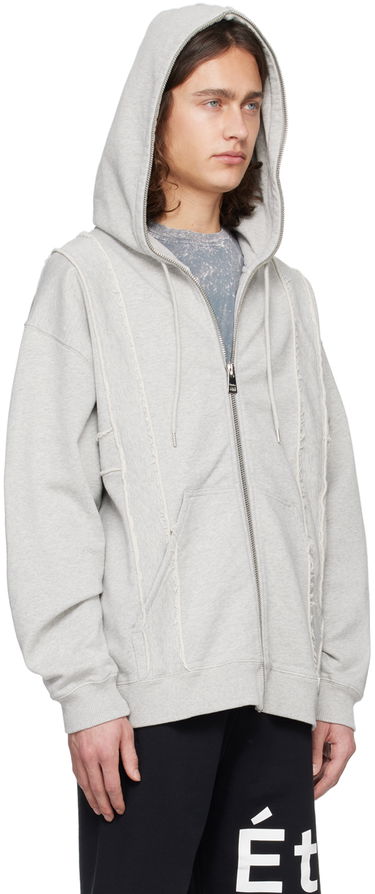 Mikina Études Études Skyline Zip Hoodie Šedá | E24MM284A01682, 1