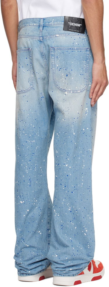 Džínsy Off-White Off-White Paint Splatter Jeans Modrá | OMYA18JS25DEN0024684, 2