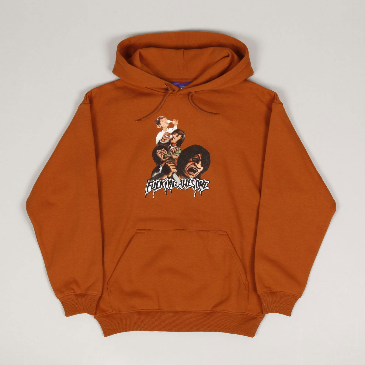 Mikina Fucking Awesome Jekyll Hoodie Adobe Hoodie Oranžová | PN3158, 0