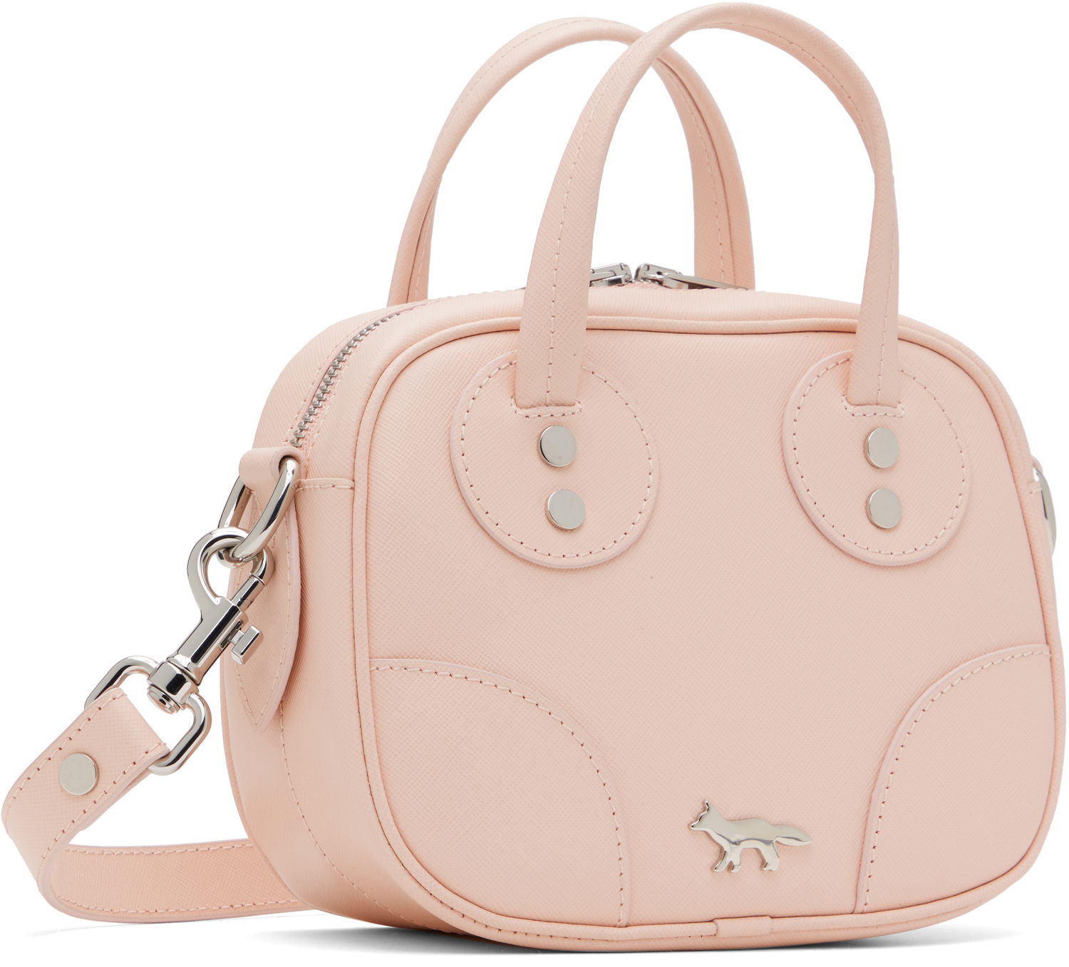 Kabelka MAISON KITSUNÉ Maison Kitsuné Boogie Crossbody Bag Ružová | LW05143LR0022, 1