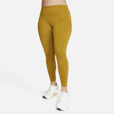 Legíny Nike Go Firm-Support Mid-Rise 7/8 Leggings with Pockets Zelené | DQ5692-716, 3