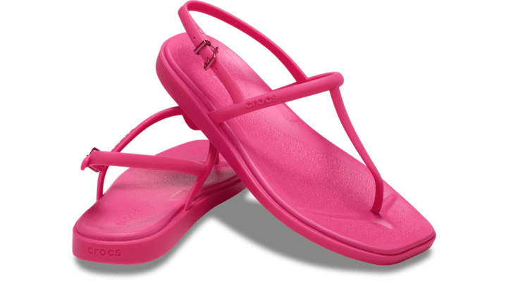 Tenisky a topánky Crocs Miami Thong Flips Ružová | 209793-6ZQ, 1