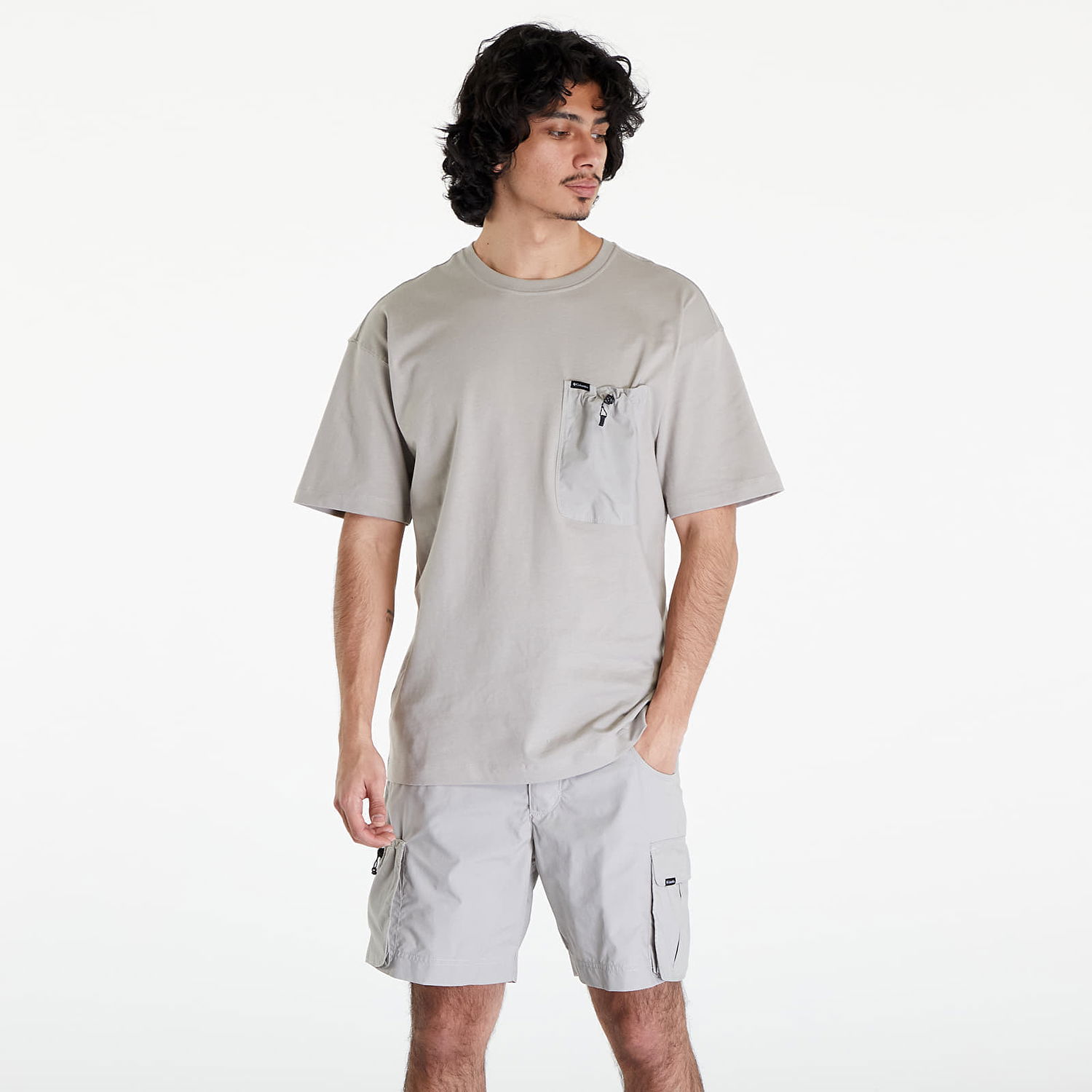 Tričko Columbia Landroamer Pocket T-Shirt Gray Šedá | 2076021027, 0
