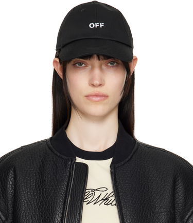 Šiltovka Off-White Off-White 'Off' Stamp Baseball Cap Čierna | OWLA017C99FAB0041001, 0