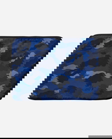 Batohy a tašky BAPE Bungee Cord Pouch Modrá | 1G20182053 001, 3