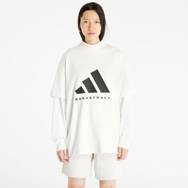 Tričko adidas Originals Basketball Tee UNISEX "Cloud White" Biela | IA3448, 2